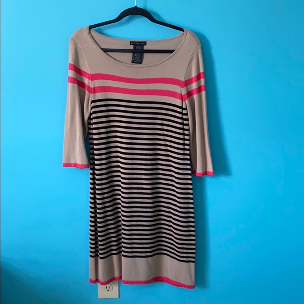 Striped Knit Dress